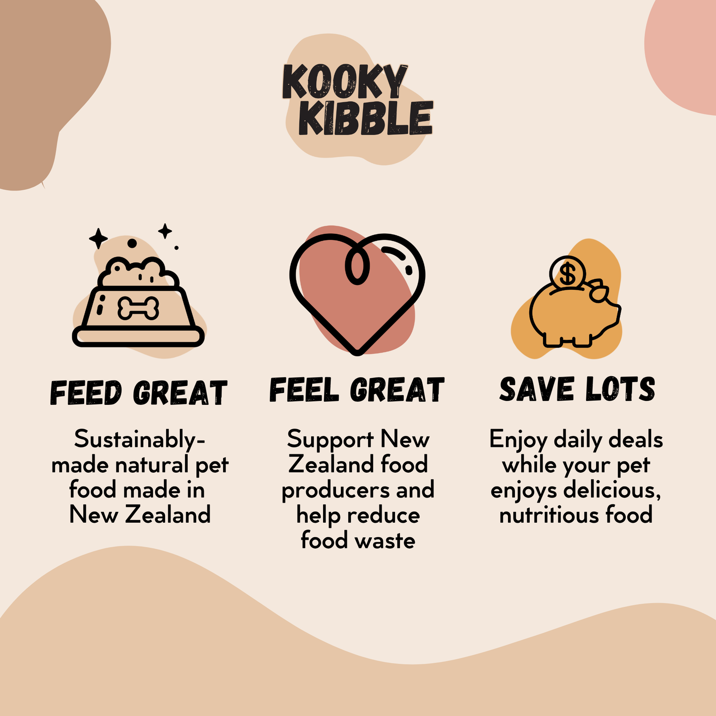 Kooky Kibble Grain-Free Dry Cat Food for All Life Stages Starter Kit (200g)