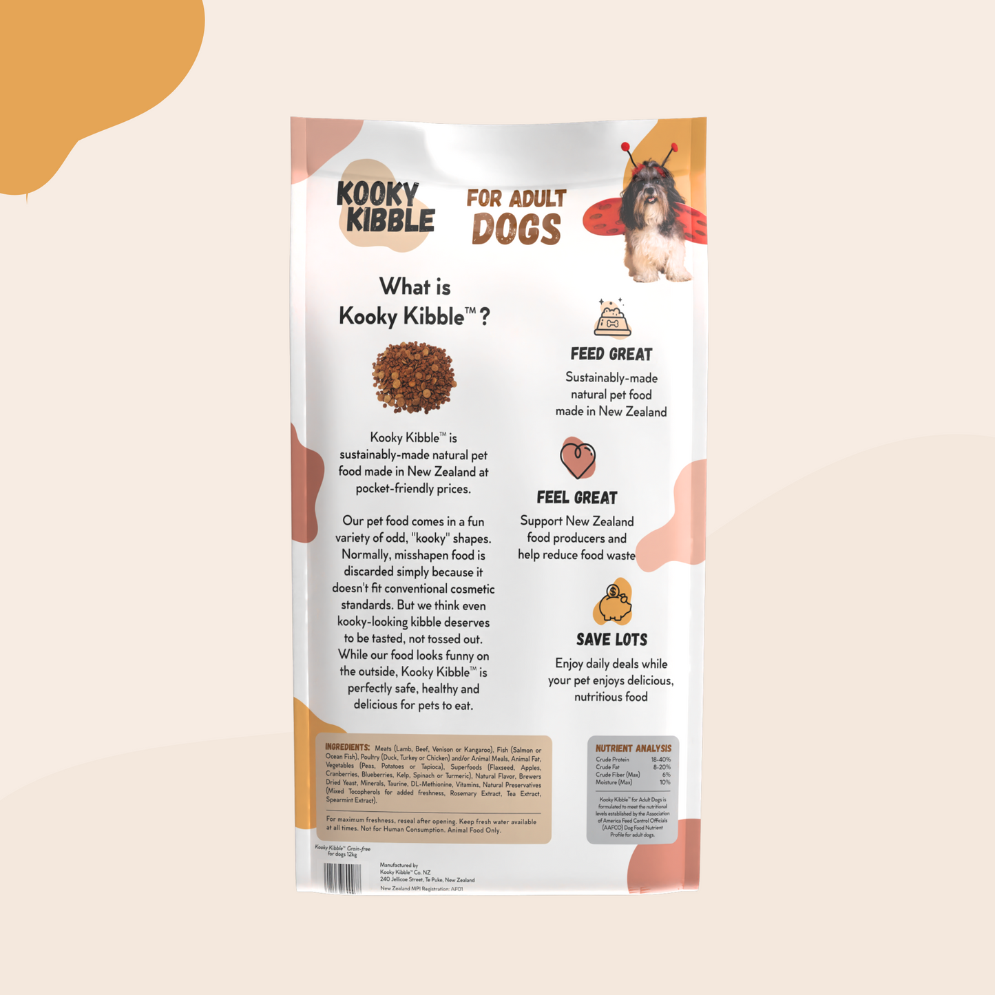 New Zealand Grain-Free Adult Dog Food (12 KG)