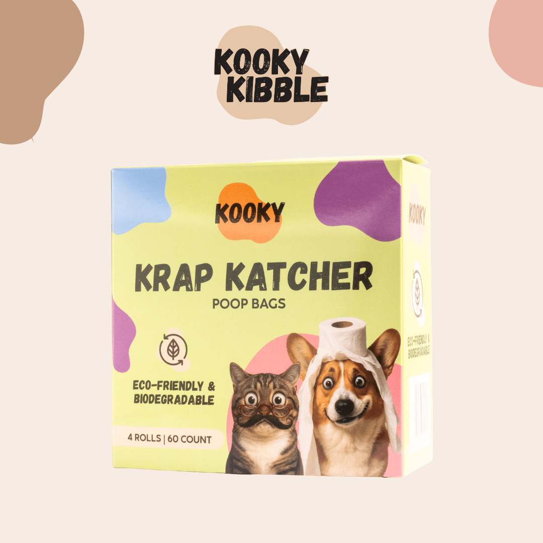 Kooky Kibble eco-friendly pet clean-up bags
