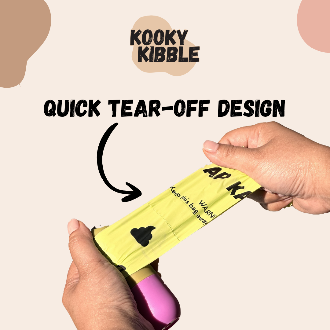 [NEW LAUNCH] Kooky Krap Katcher Biodegradable Poop Bag For Cats Or Dogs