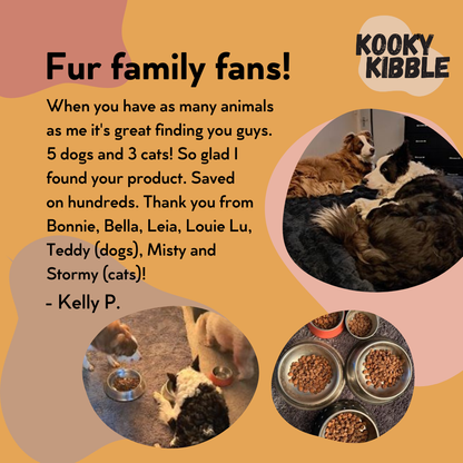 Kooky Kibble Grain-Free Adult Dog Food (12 KG)