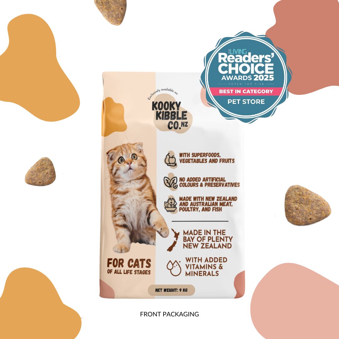 Kooky Kibble Grain-Free Cat Food for All Life Stages (9 KG)