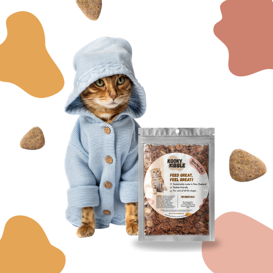 Kooky Kibble Grain-Free Dry Cat Food for All Life Stages Starter Kit (200g)