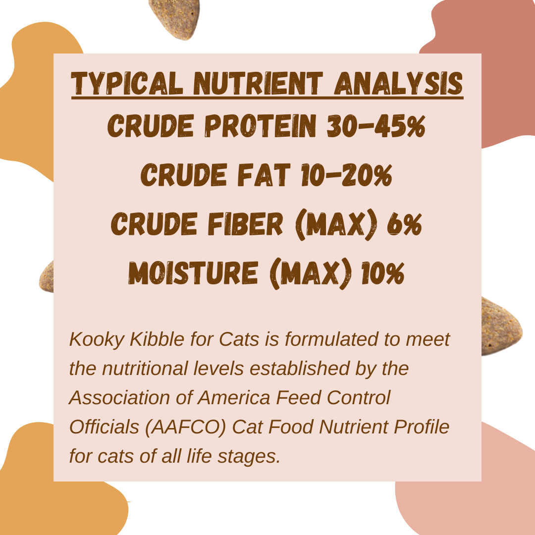 Kooky Kibble Grain-Free Cat Food for All Life Stages (9 KG)