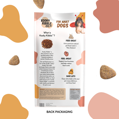 Kooky Kibble Grain-Free Adult Dog Food (12 KG)