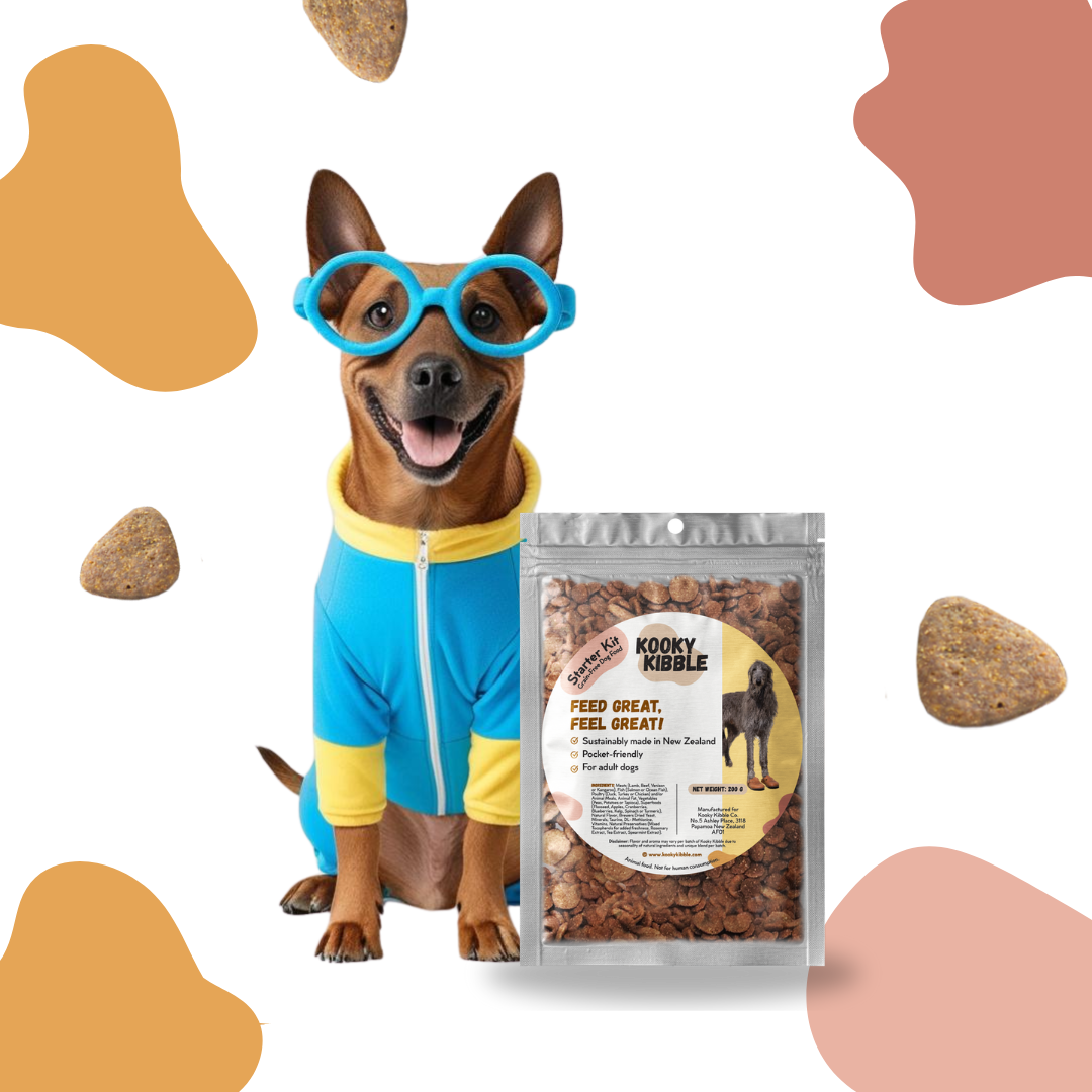 Kooky Kibble Grain-Free Adult Dry Dog Food Starter Kit (200g)