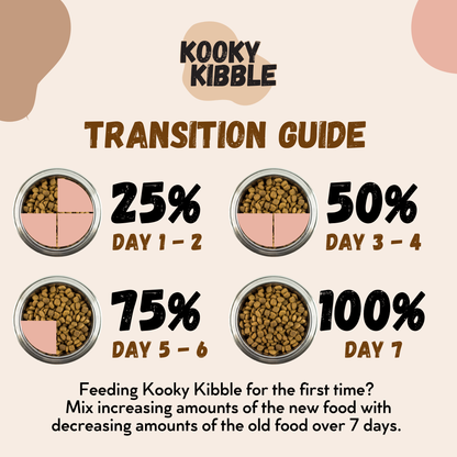 Kooky Kibble Grain-Free Dry Cat Food for All Life Stages Starter Kit (200g)