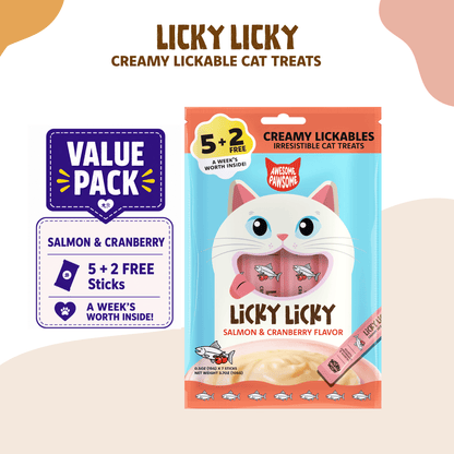 Awesome Pawsome Licky Licky Cat Treats - Kooky Kibble Singapore