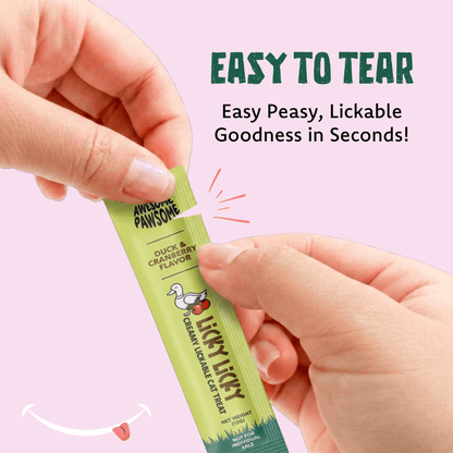Awesome Pawsome Licky Licky Cat Treats - Kooky Kibble Singapore