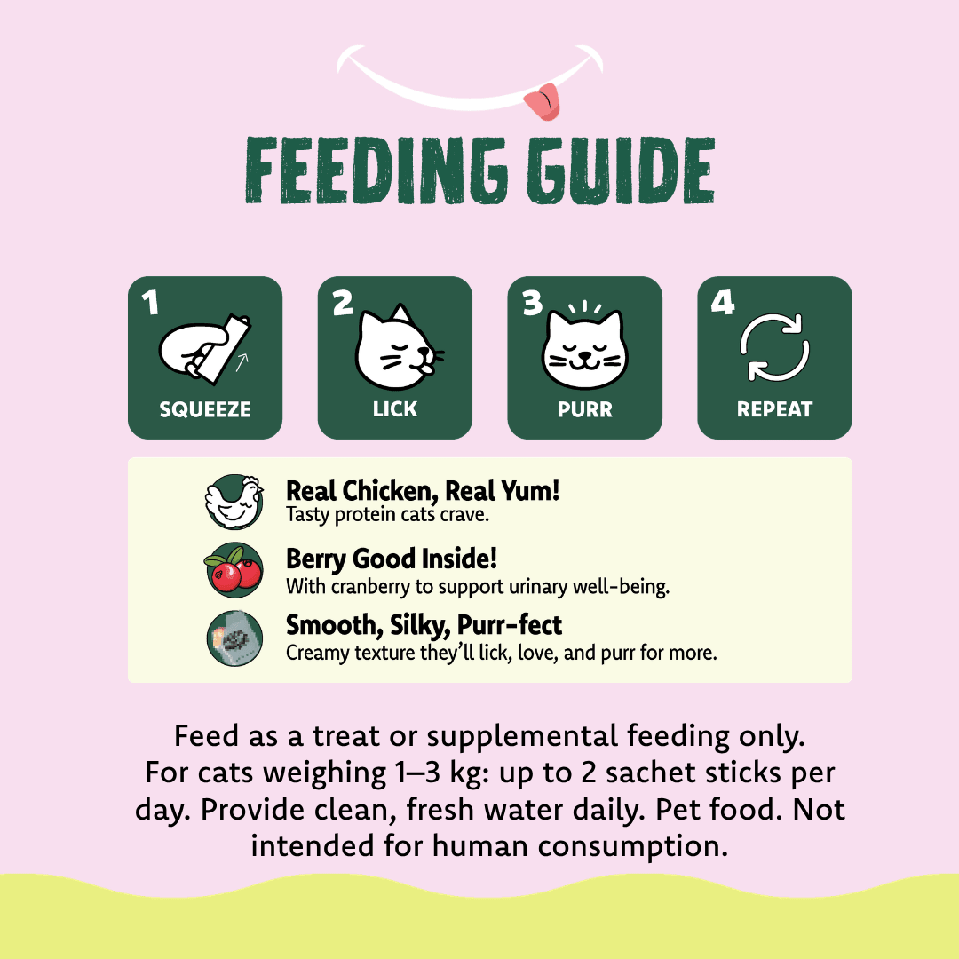 Awesome Pawsome Licky Licky Cat Treats - Kooky Kibble Singapore