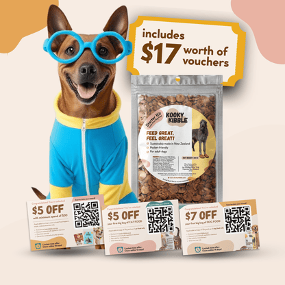 Kooky Kibble Adult Dog Food Starter Kit 200g