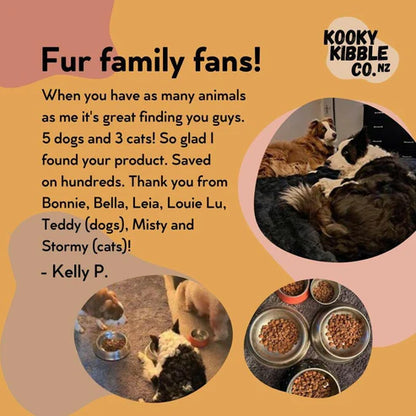Kooky Kibble Grain-Free Adult Dry Dog Food Starter Kit (200g)