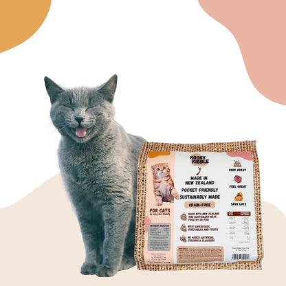 Kooky Kibble Grain-Free Cat Food 3.3KG
